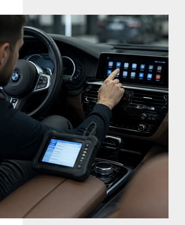 Установка приложений и мультимедиа сервисов BMW в Белебее