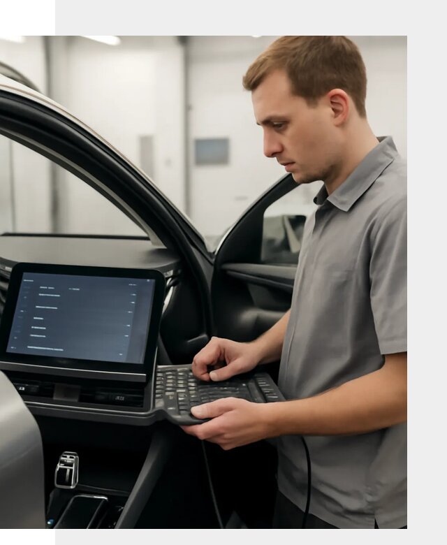 Русификация мультимедиа автомобилей Lynk Co в Белебее
