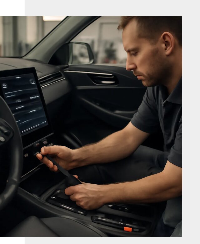 Восстановление автомобиля после русификации в Белебее