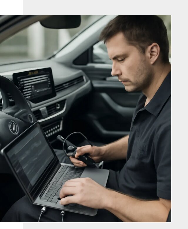 Настройка телематики автомобиля под ключ для авто в Белебее
