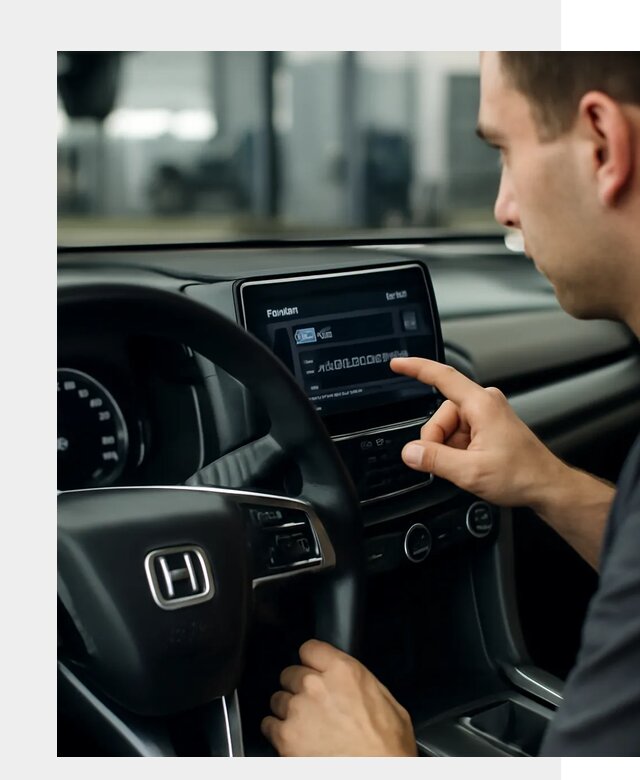 Русификация панели приборов Honda в Белебее по цене 5101 ФастМобиль-Блб