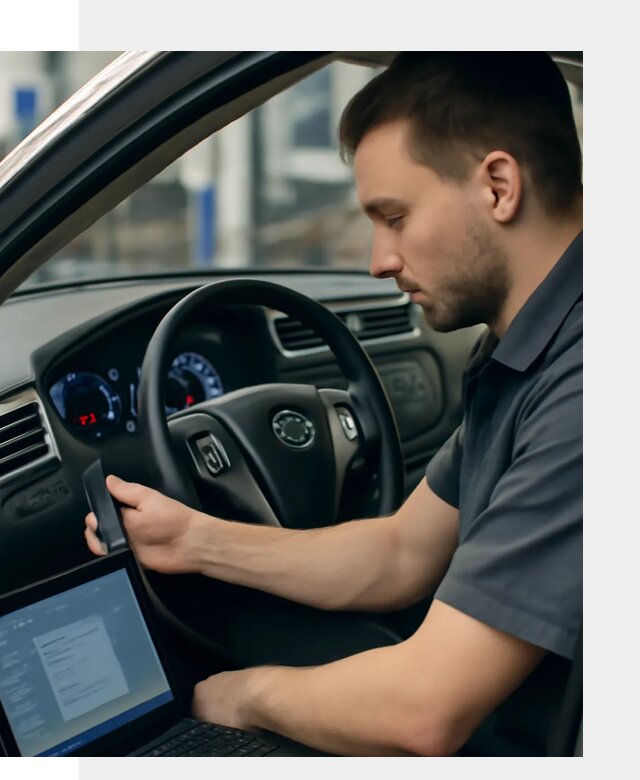Русификация приборной панели Nissan для авто в Белебее